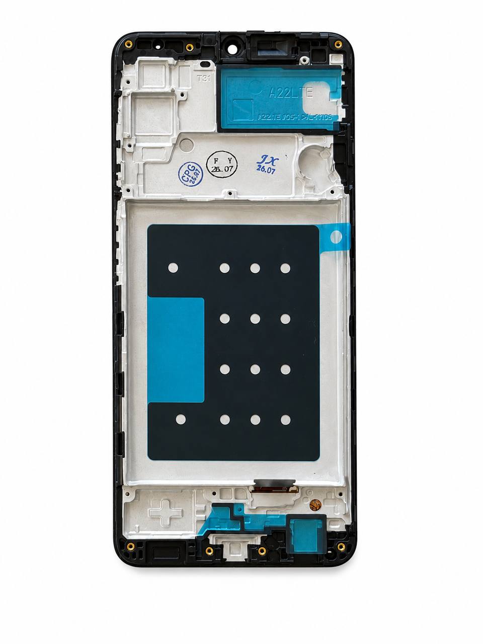 Дисплей Samsung A225 Galaxy A22 2021 black, з рамкою, INCELL (6.4")