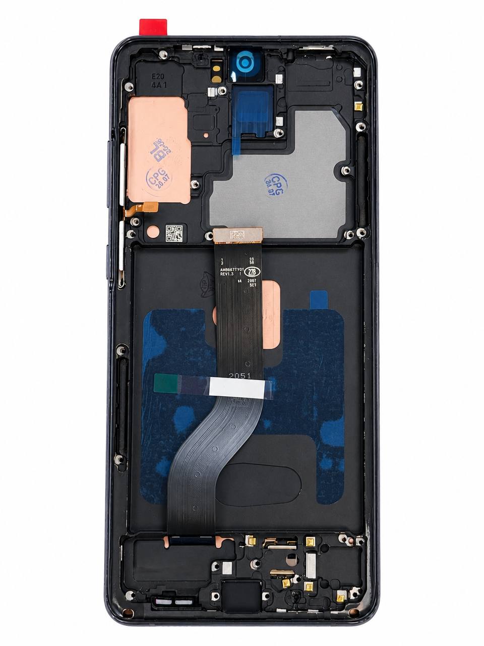 Дисплей Samsung G985 | G986 Galaxy S20 Plus black, з рамкою, Soft OLED