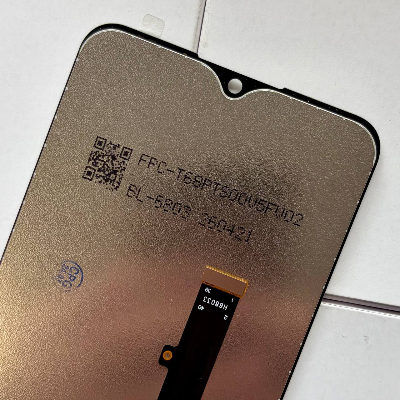 Дисплей ZTE Blade V2020 Smart 4G | Blade V30 Vita black, без рамки, Original Self Welded