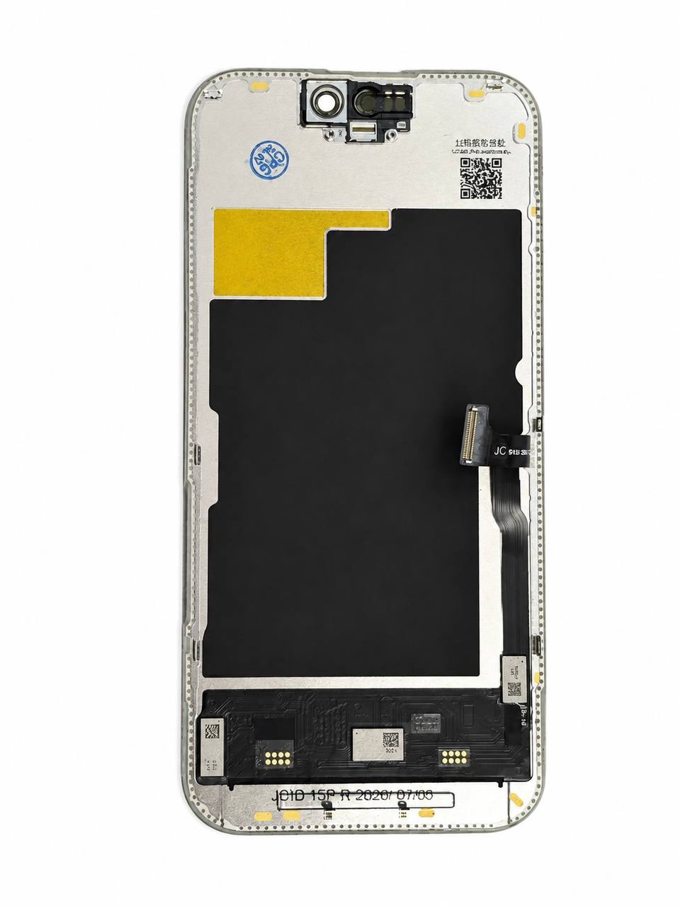 Дисплей iPhone 15 Pro black, з рамкою, JCID Soft OLED 120Hz (без помилки)