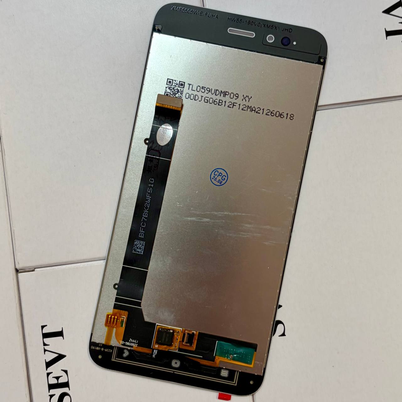 Дисплей Xiaomi Mi A1 | Mi 5X white, без рамки, Original Self Welded