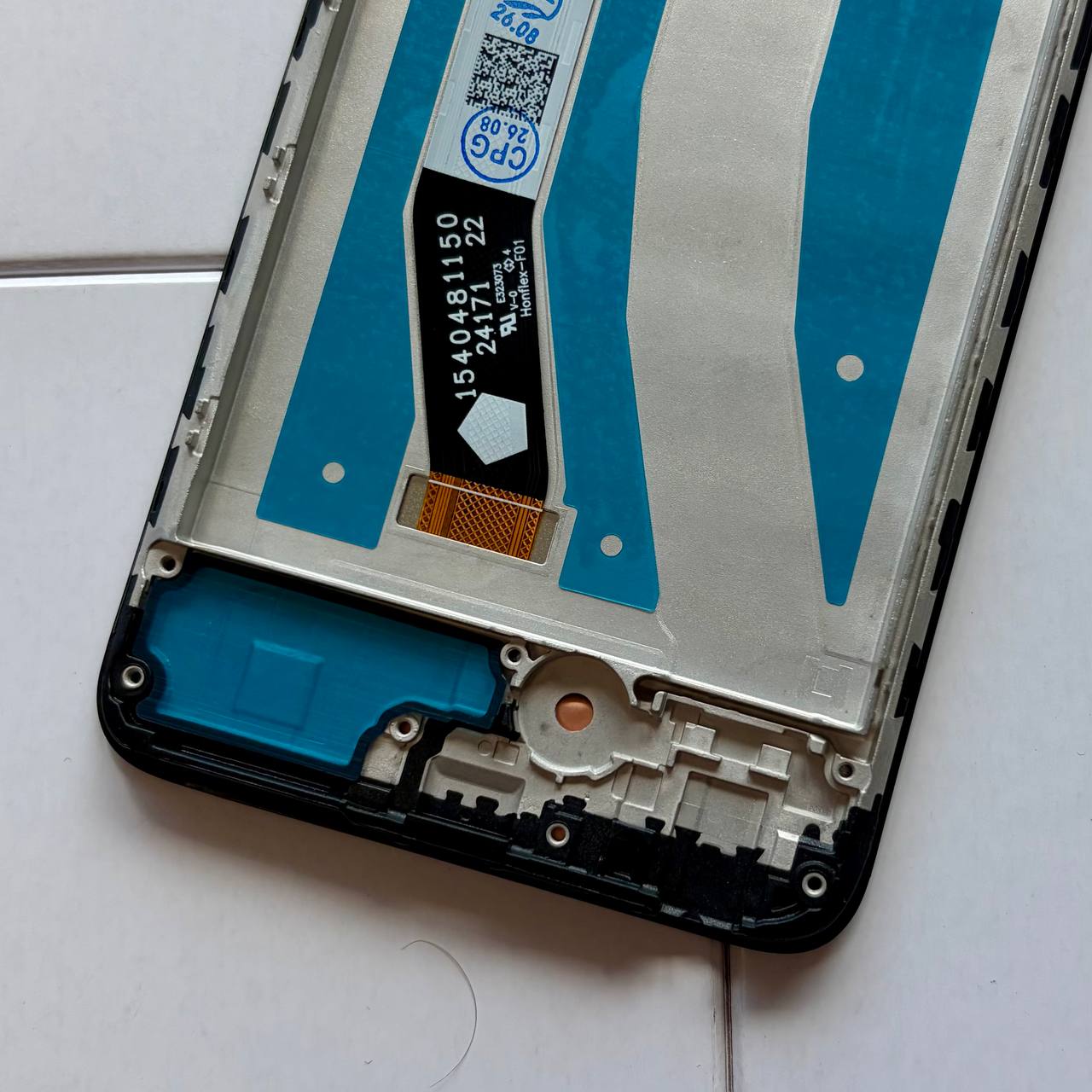 Дисплей Motorola Moto G32 black, з рамкою, High Quiality