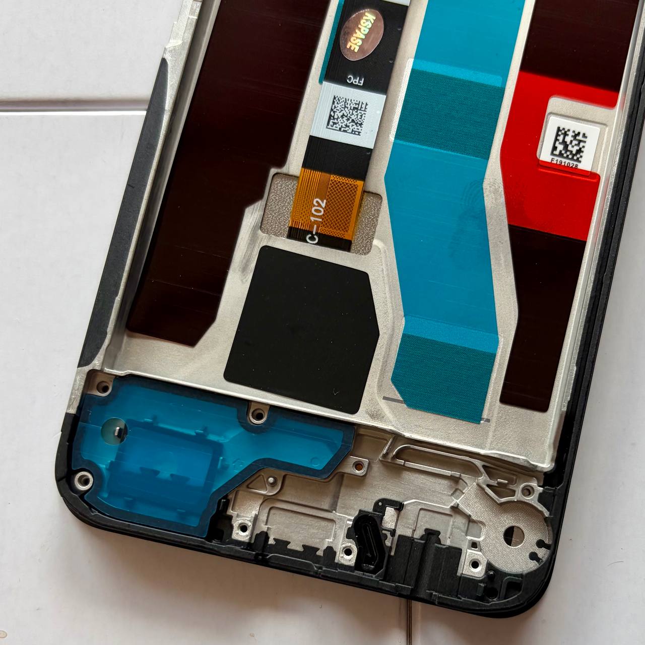 Дисплей Realme C51 | Realme C60 black, з рамкою, Original Self Welded
