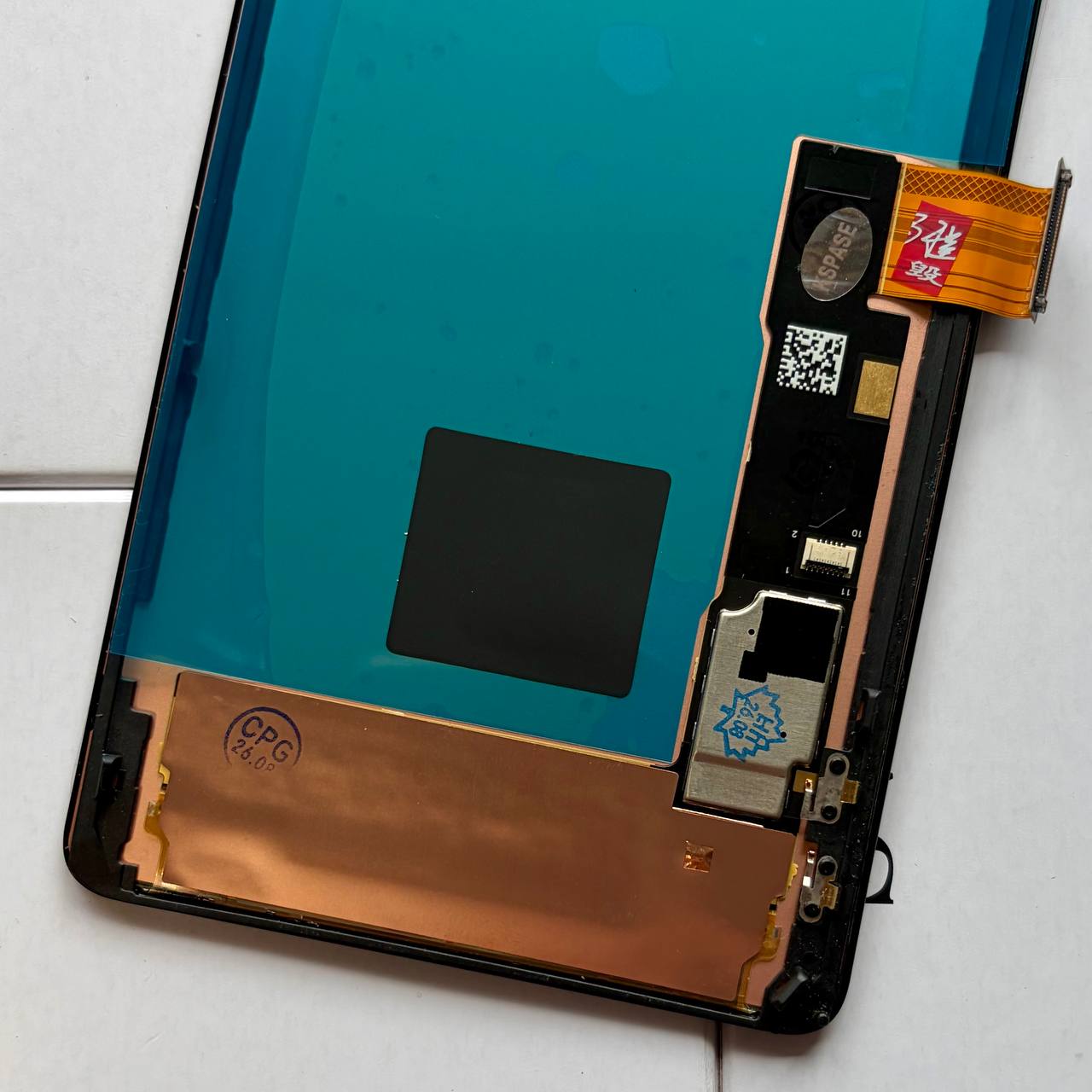 Дисплей Google Pixel 7 Pro black, з рамкою, Original Self Welded