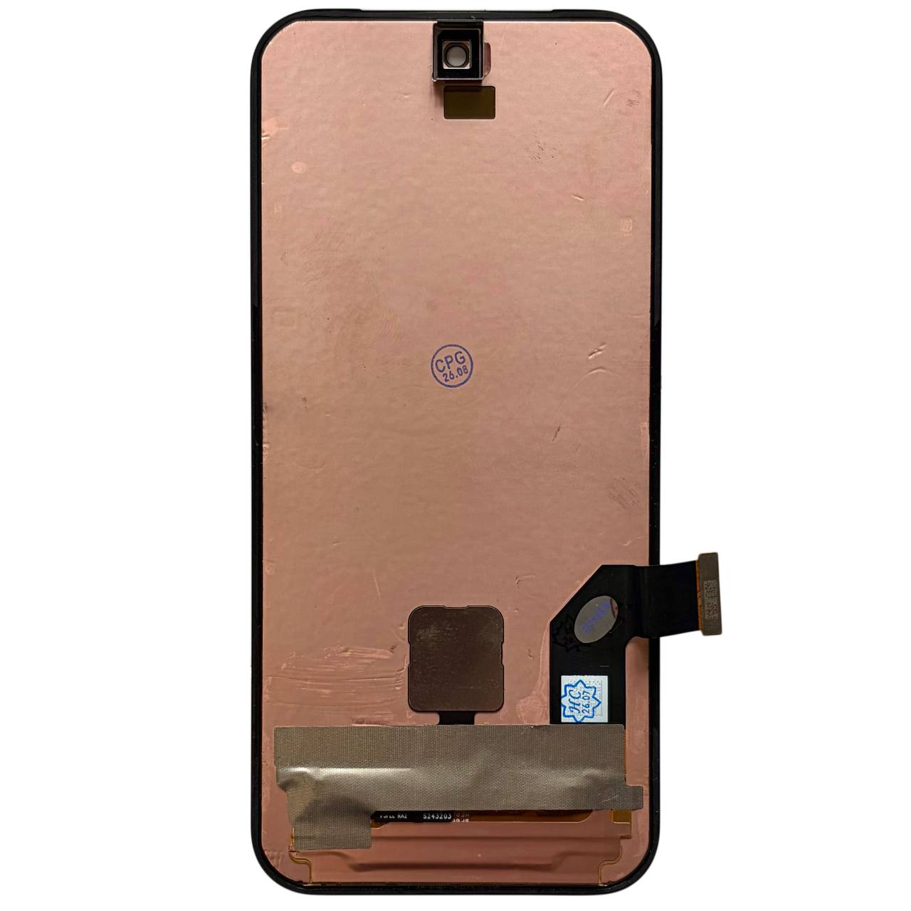 Дисплей Google Pixel 9A black, без рамки, Original (USED)