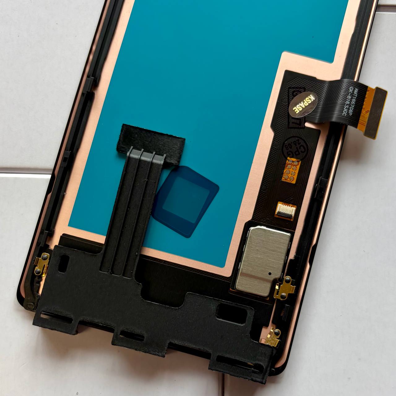 Дисплей Google Pixel 6 Pro black, з рамкою, Soft OLED