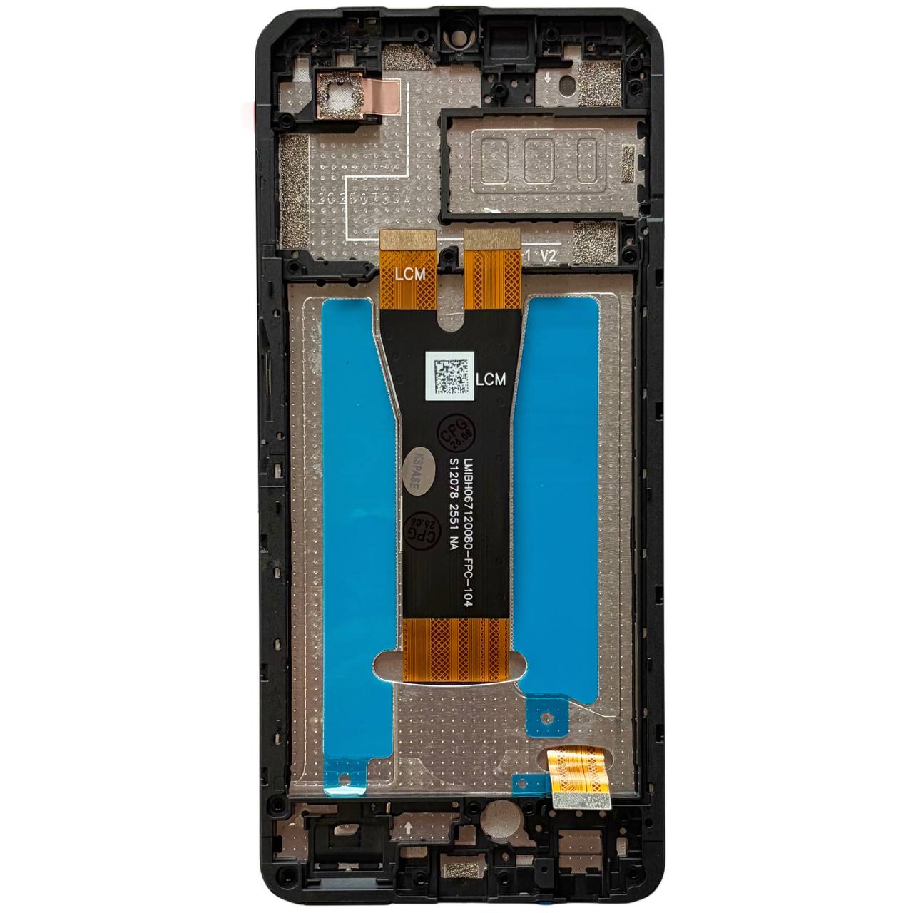 Дисплей ZTE Blade A36 | Blade A56 | Blade A76 4G black, з рамкою, Original