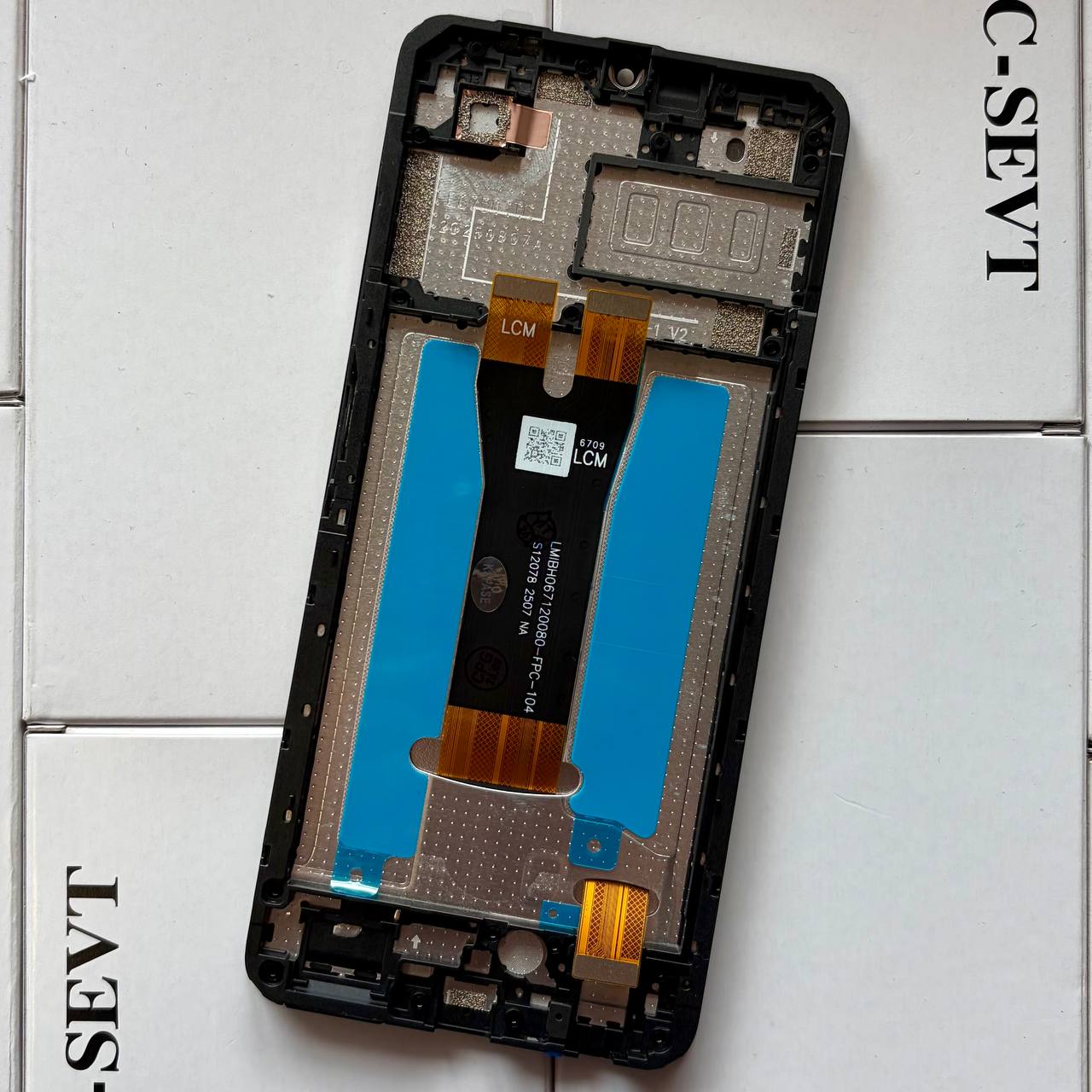 Дисплей ZTE Blade A36 | Blade A56 | Blade A76 4G black, з рамкою, Original Self Welded