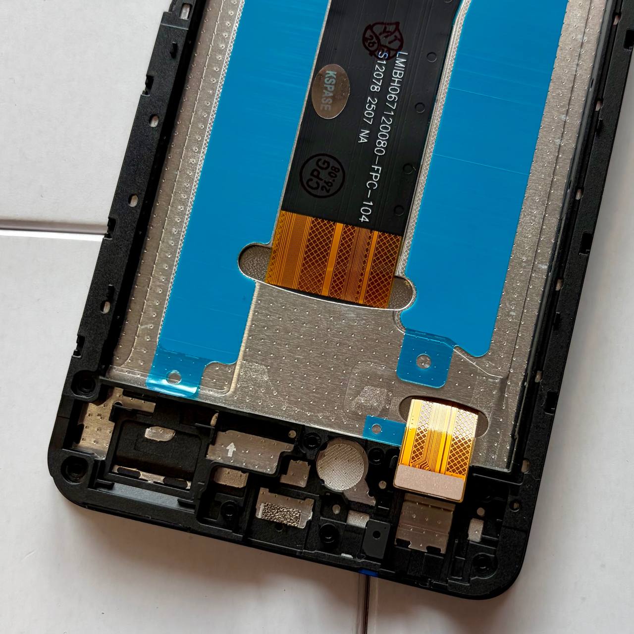 Дисплей ZTE Blade A36 | Blade A56 | Blade A76 4G black, з рамкою, Original Self Welded