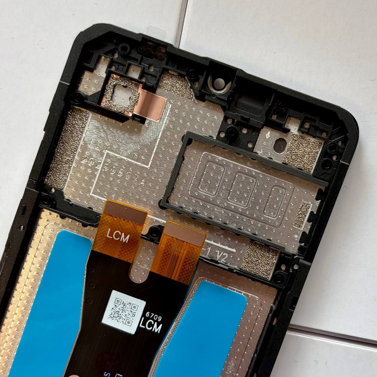 Дисплей ZTE Blade A36 | Blade A56 | Blade A76 4G black, з рамкою, Original Self Welded